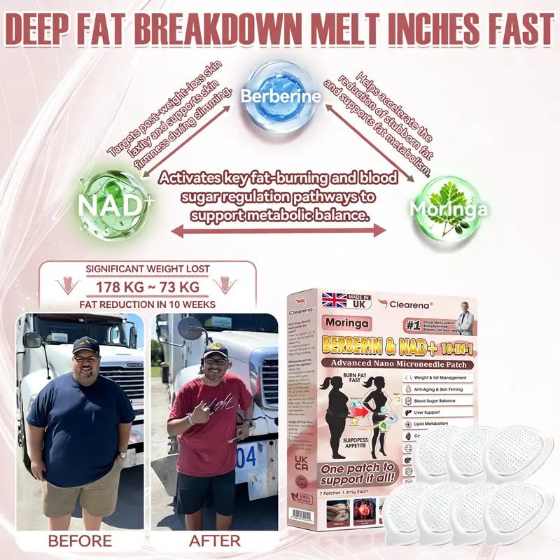 🧑‍⚕️ 𝐎𝐟𝐟𝐢𝐜𝐢𝐚𝐥 US 𝐒𝐭𝐨𝐫𝐞 🇺🇸| 𝐂𝐥𝐞𝐚𝐫𝐞𝐧𝐚® 𝟏𝟎-𝐢𝐧-𝟏 𝐀𝐝𝐯𝐚𝐧𝐜𝐞𝐝 𝐍𝐚𝐧𝐨 𝐌𝐢𝐜𝐫𝐨𝐧𝐞𝐞𝐝𝐥𝐞 𝐏𝐚𝐭𝐜𝐡 (𝐌𝐨𝐫𝐢𝐧𝐠𝐚 · 𝐁𝐞𝐫𝐛𝐞𝐫𝐢𝐧𝐞 × 𝐍𝐀𝐃+) — 𝐎𝐧𝐜𝐞 𝐃𝐚𝐢𝐥𝐲, 𝐑𝐞𝐬𝐮𝐥𝐭𝐬 𝐢𝐧 𝟕 𝐃𝐚𝐲𝐬